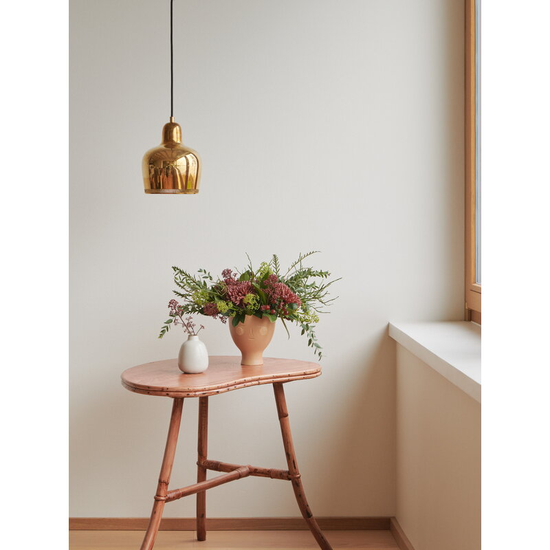 Artek|Ceiling lamps, Pendant lamps|Aalto pendant A330S "Golden Bell Savoy", brass