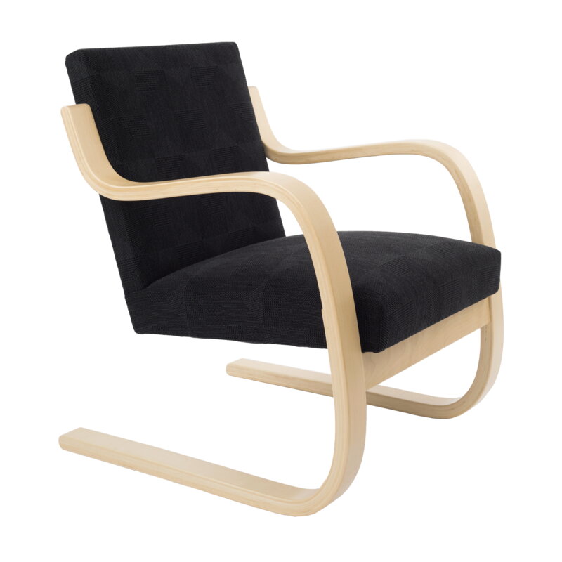 Artek|Armchairs & lounge chairs, Chairs|Aalto armchair 402 "Atelje" black