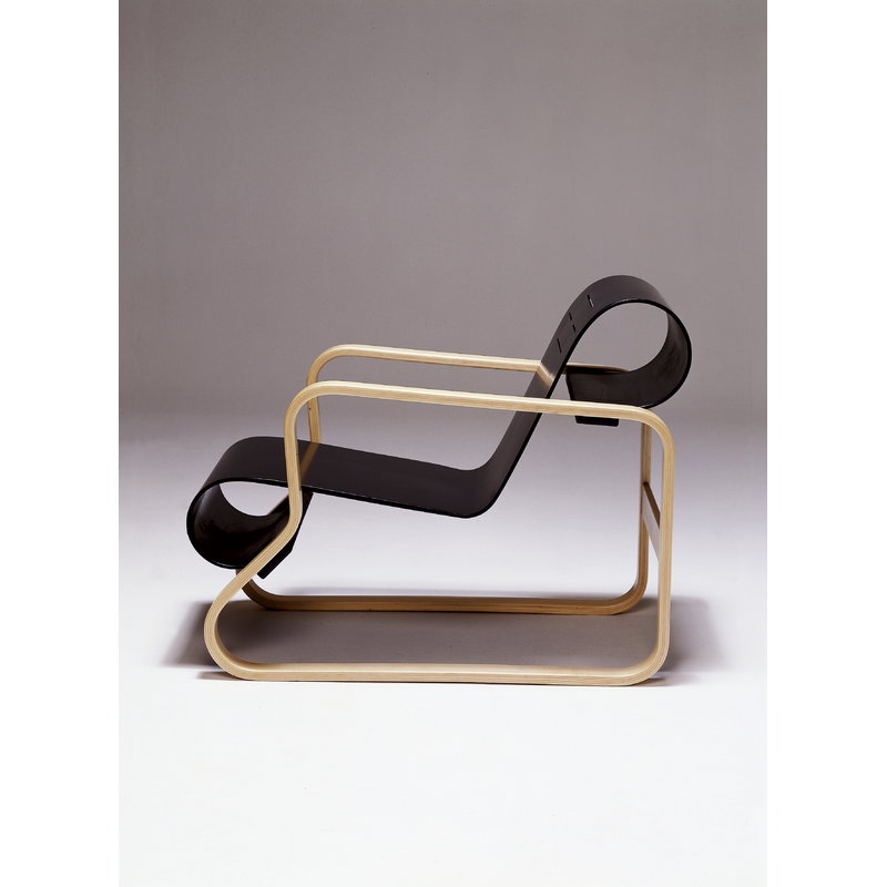 Artek|Armchairs & lounge chairs, Chairs|Aalto Armchair 41 "Paimio", black