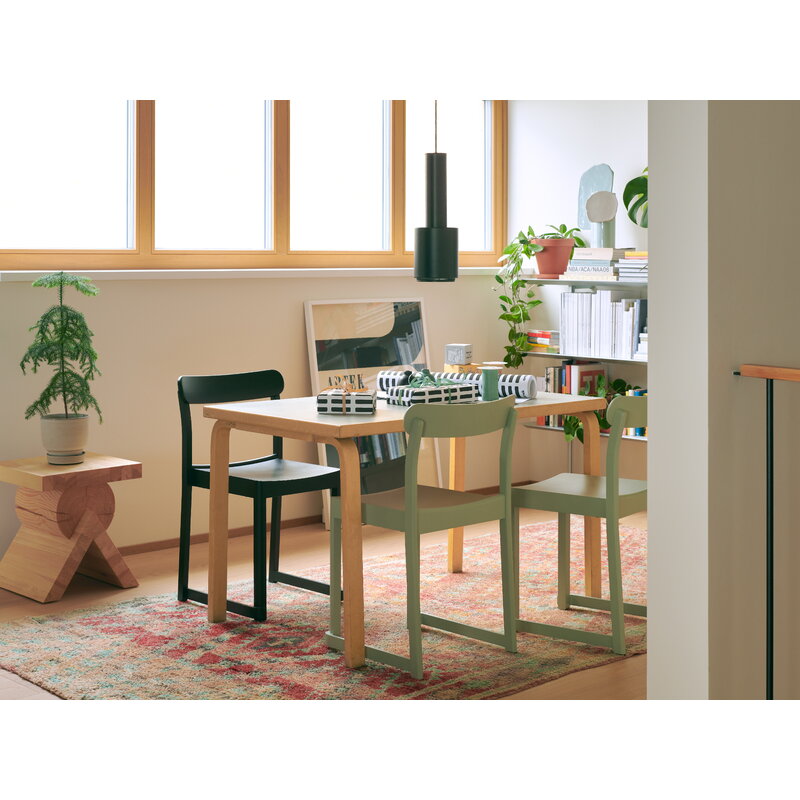 Artek|Chairs, Dining chairs|Atelier chair, green