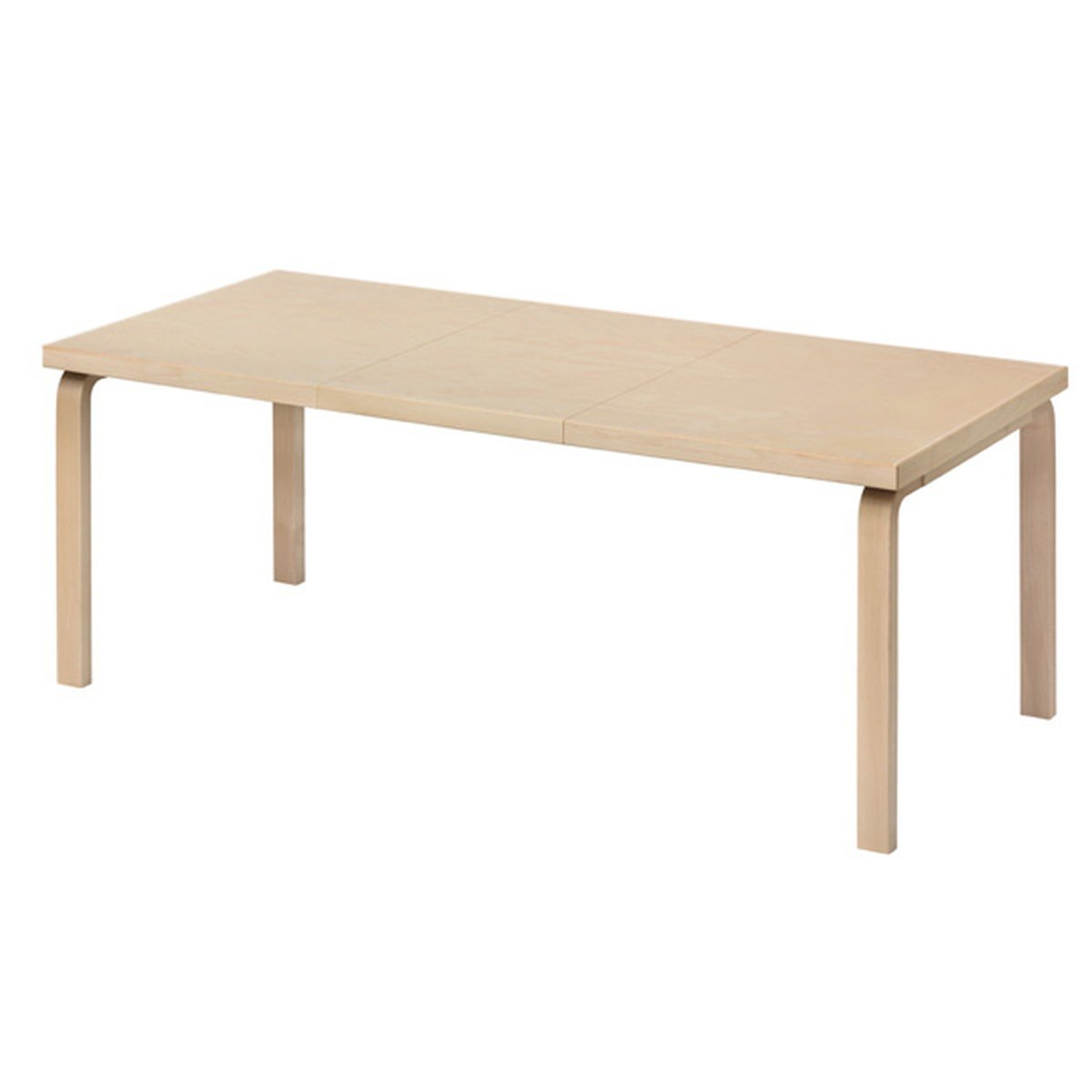 Aalto extension table 97, birch