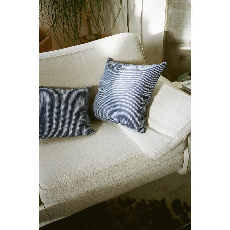 Artek|Cushion covers, Cushions|Rivi cushion cover, 40 x 40 cm, blue - white