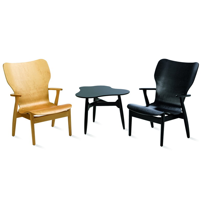 Artek|Armchairs & lounge chairs, Chairs|Domus lounge chair, stained black