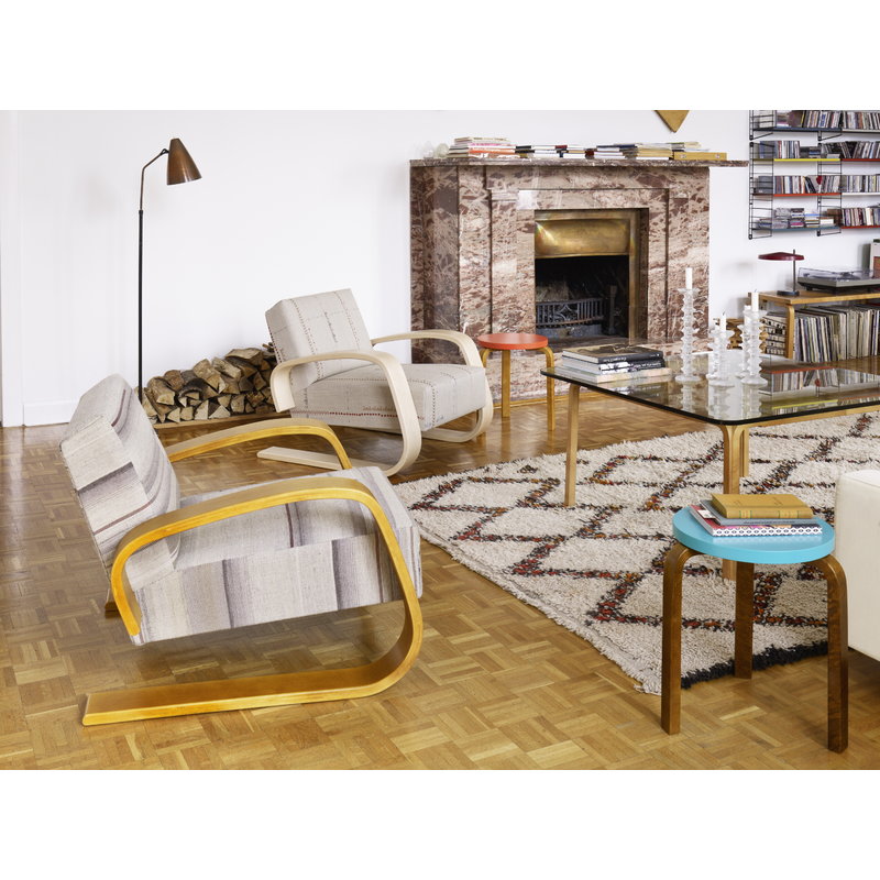 Artek|Armchairs & lounge chairs, Chairs|Aalto armchair 400 "Tank", off-white