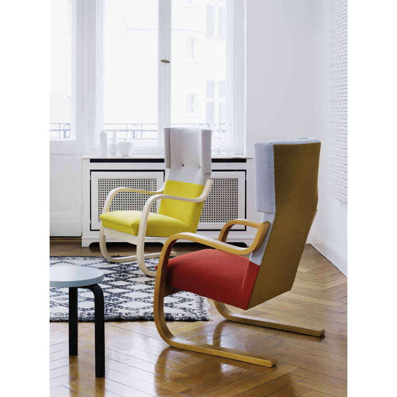 Artek|Armchairs & lounge chairs, Chairs|Aalto armchair 401, white