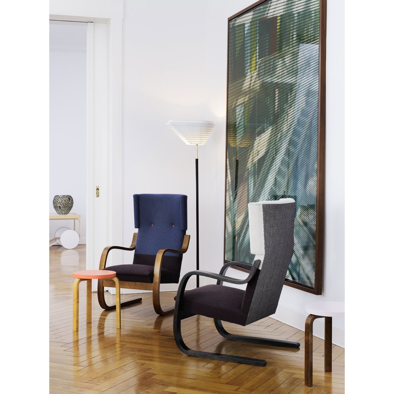 Artek|Armchairs & lounge chairs, Chairs|Aalto armchair 401, black