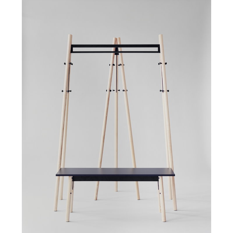 Artek|Coat racks & hangers, Coat stands|Kiila coat stand, ash - black