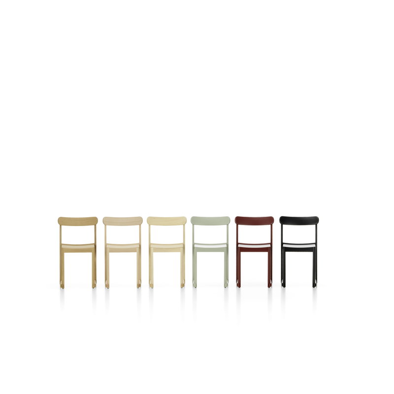 Artek|Chairs, Dining chairs|Atelier chair, dark red