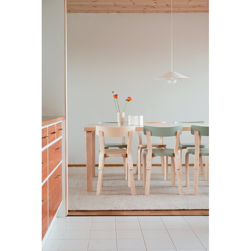 Artek|Chairs, Dining chairs|Aalto chair 69, green
