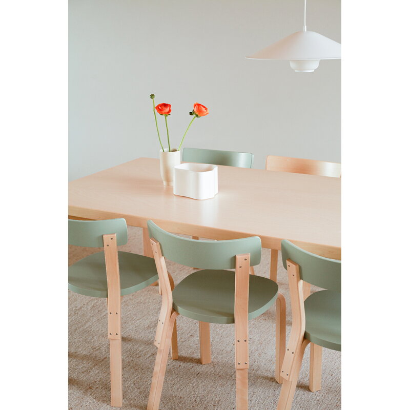Artek|Chairs, Dining chairs|Aalto chair 69, green