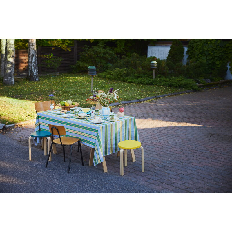 Artek|Chairs, Stools|Aalto stool 60, yellow - birch