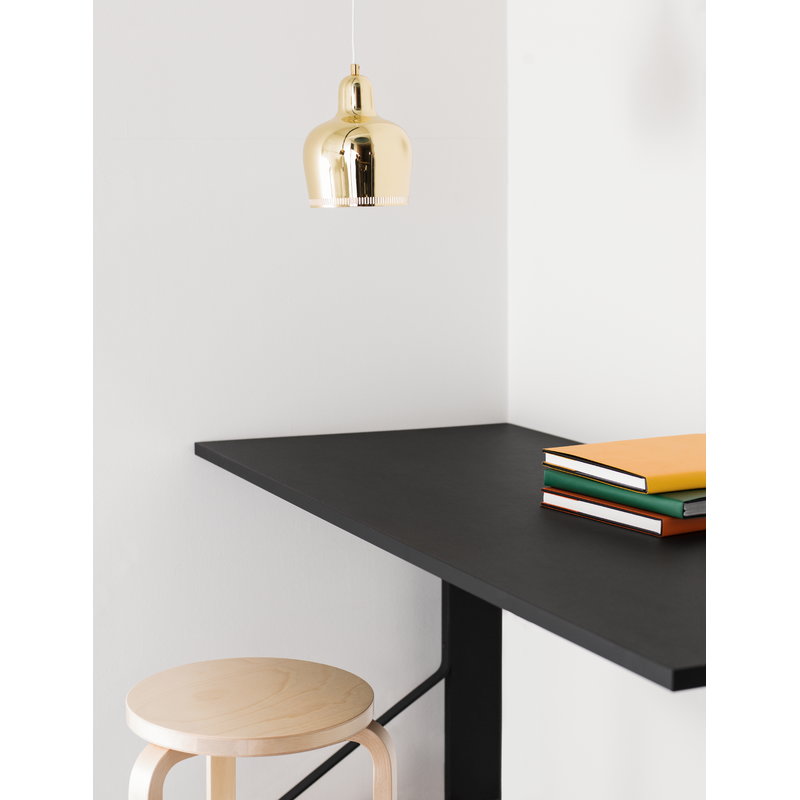 Artek|Ceiling lamps, Pendant lamps|Aalto pendant A330S "Golden Bell", brass