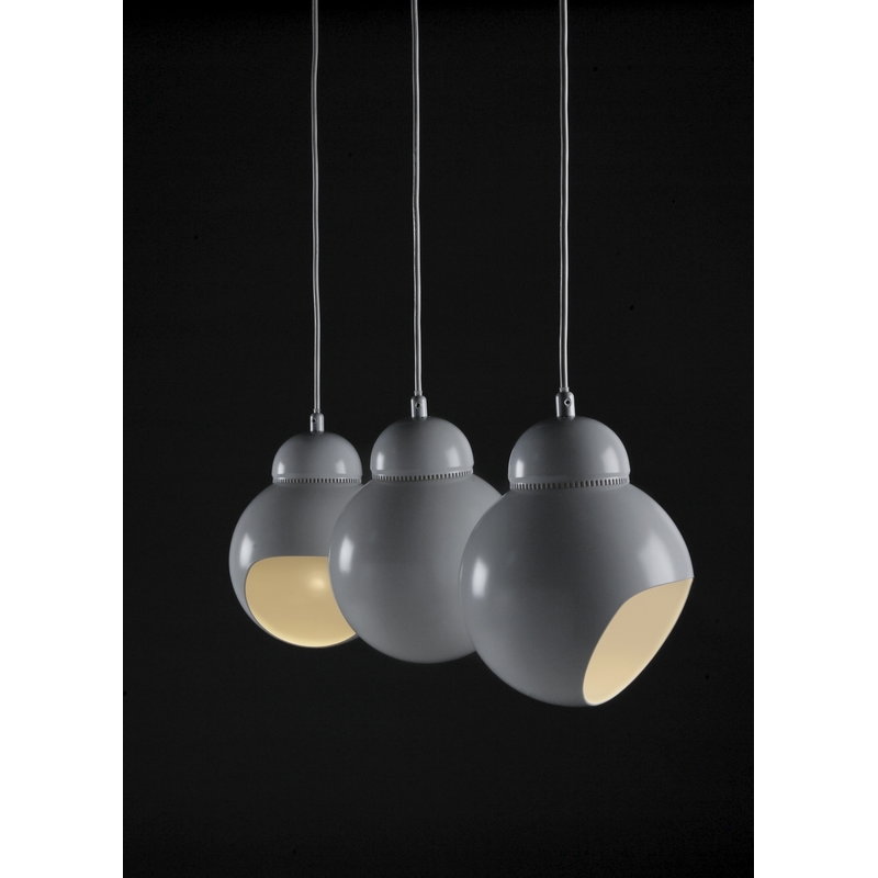 Artek|Ceiling lamps, Pendant lamps|Aalto pendant A338 "Bilberry", white