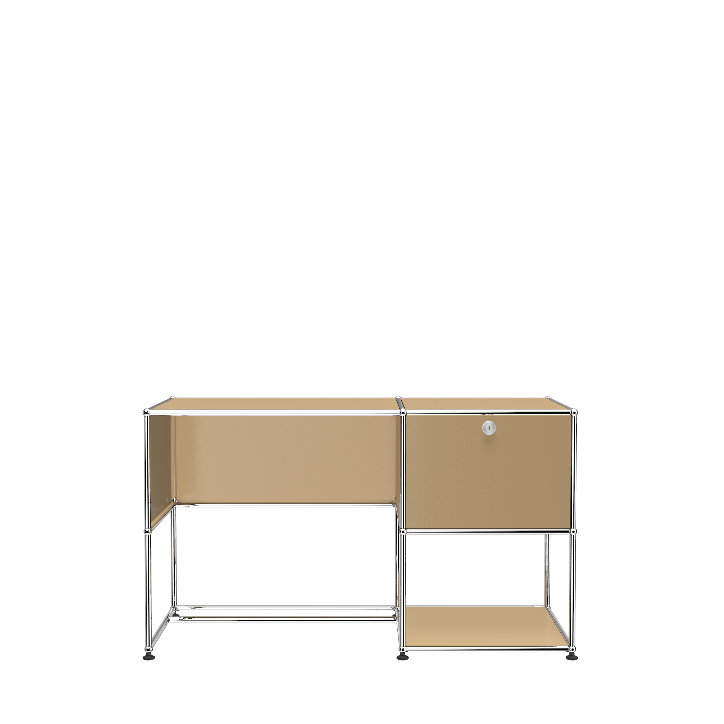 Anthracite USM Haller Custom Desk Unit (A)|Office Furniture
