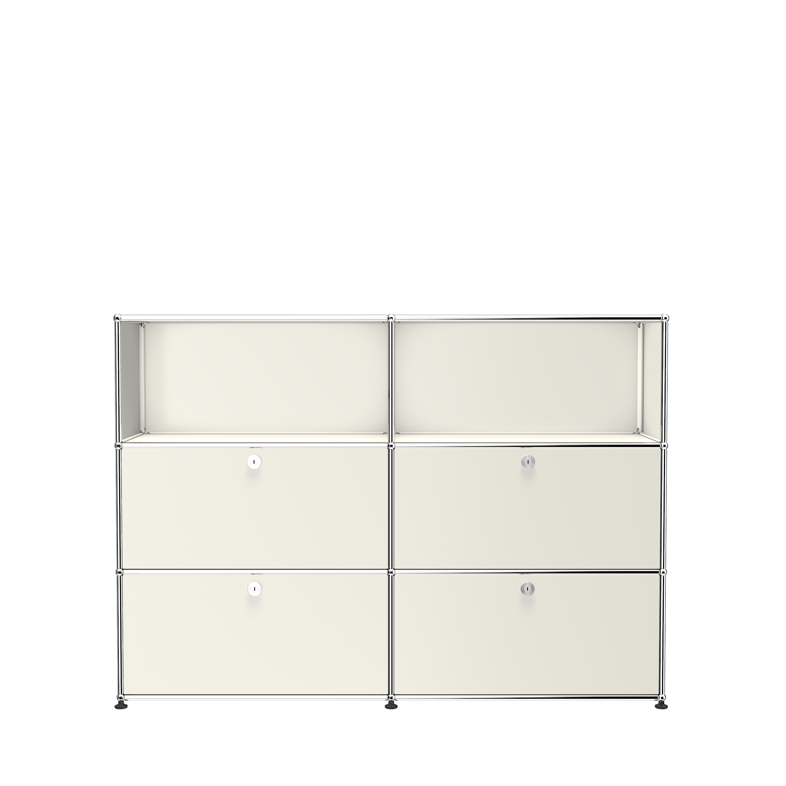 Pure White USM Haller storage (G2AF)|Office Furniture