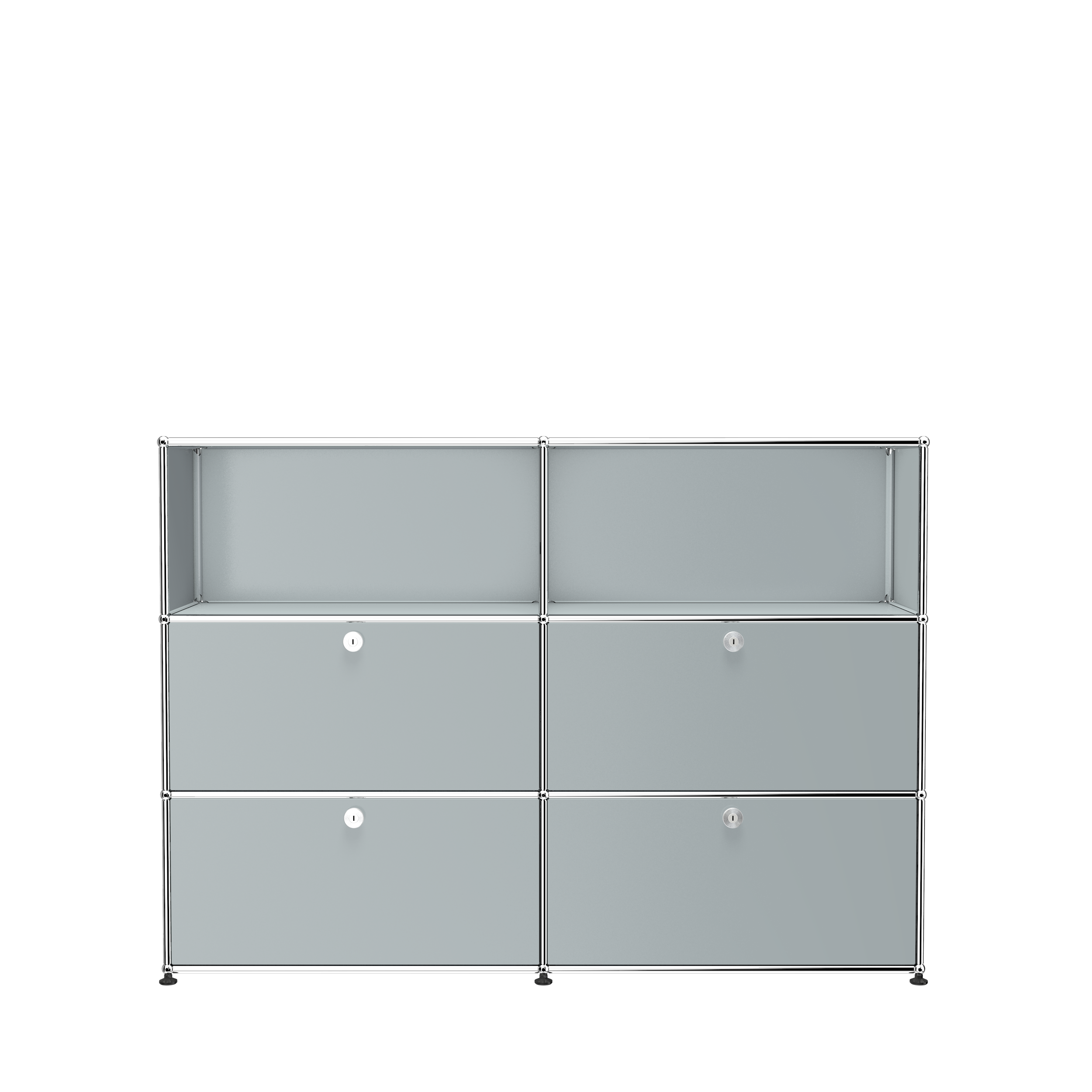 Gentian Blue USM Haller storage (G2AF)|Office Furniture