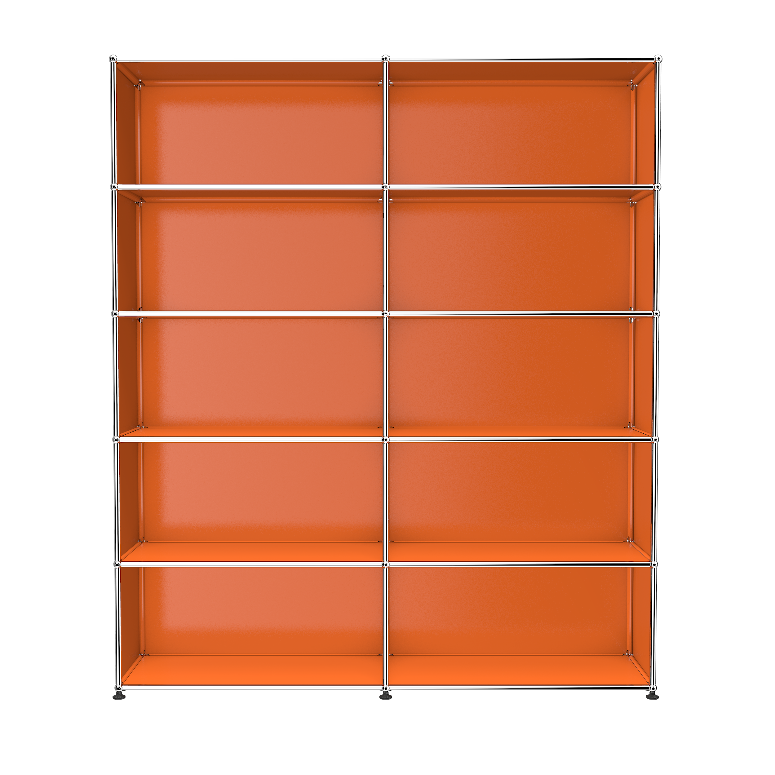 Pure Orange USM Haller shelving (H2)|Buffets & Sideboards