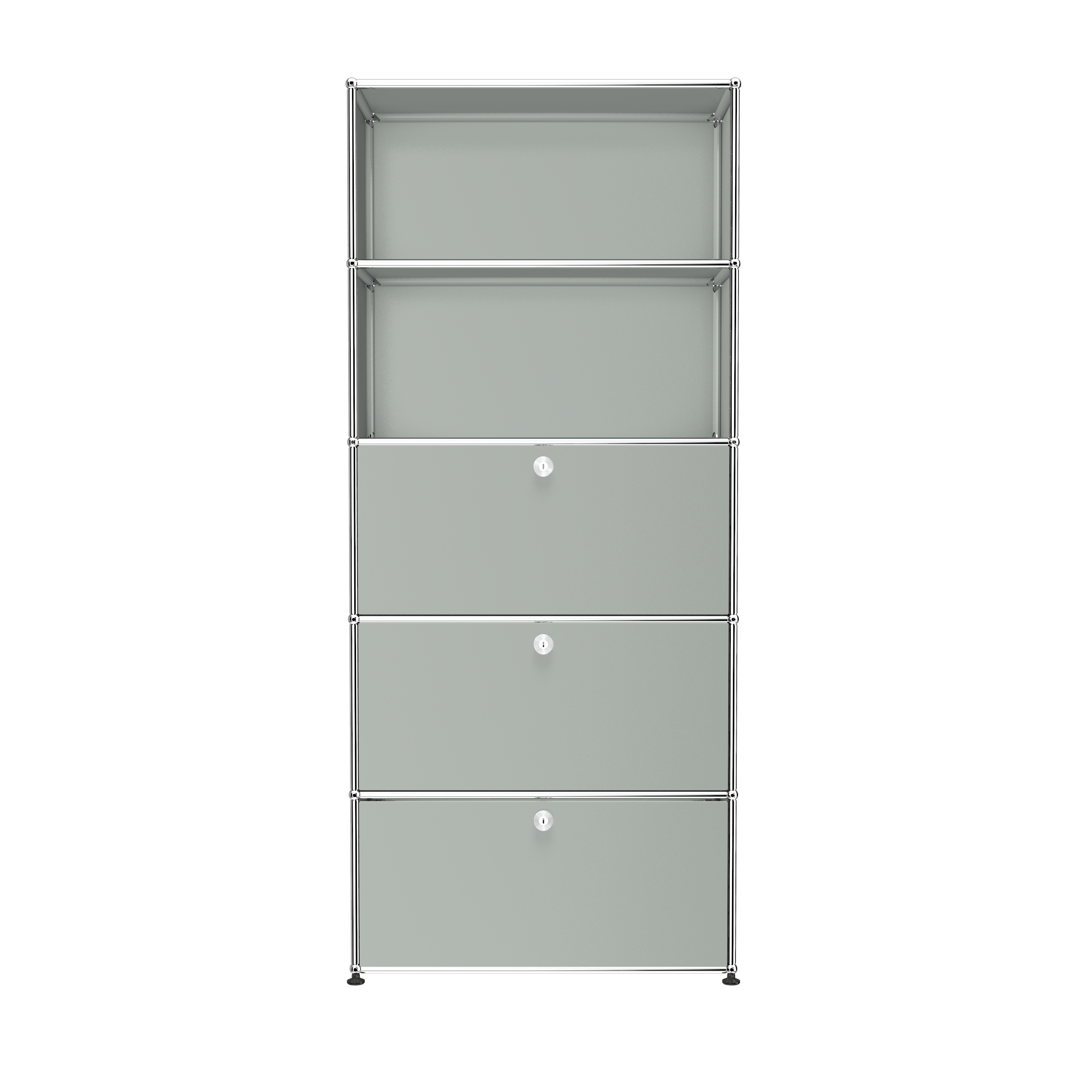 Light Gray USM Haller shelving (Q118)|Buffets & Sideboards