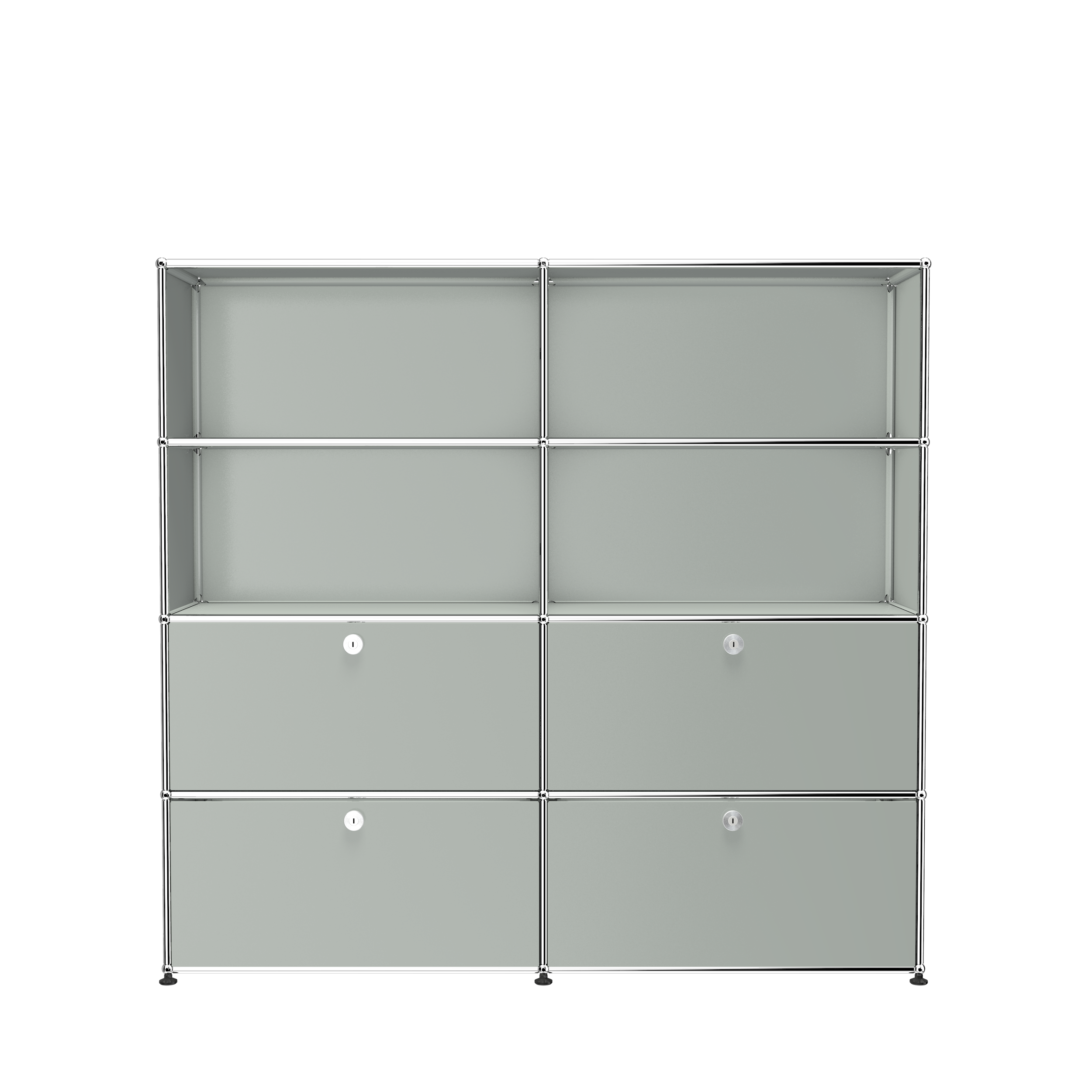 USM Matte Silver USM Haller storage (S2)|Buffets & Sideboards
