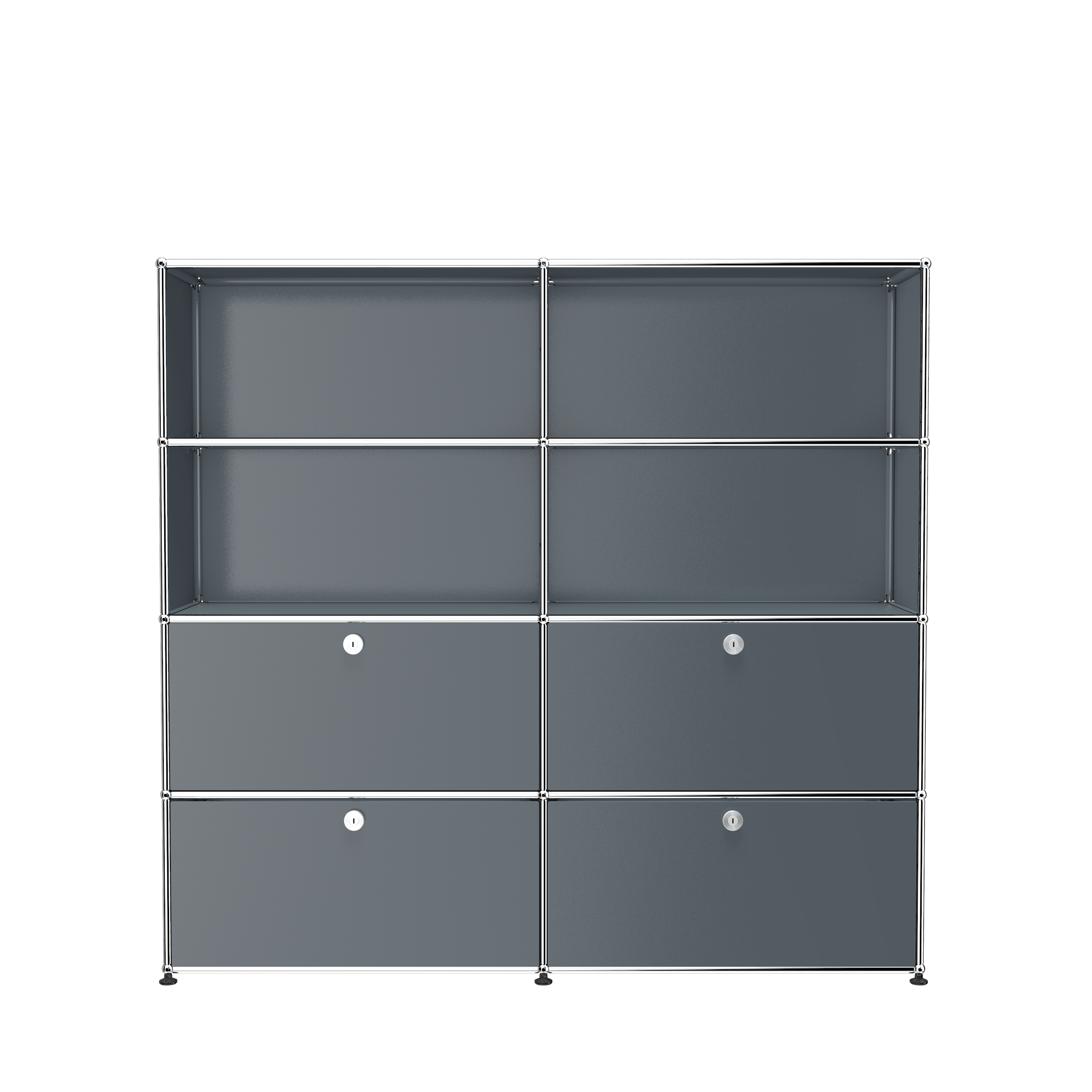 Gentian Blue USM Haller storage (S2)|Buffets & Sideboards