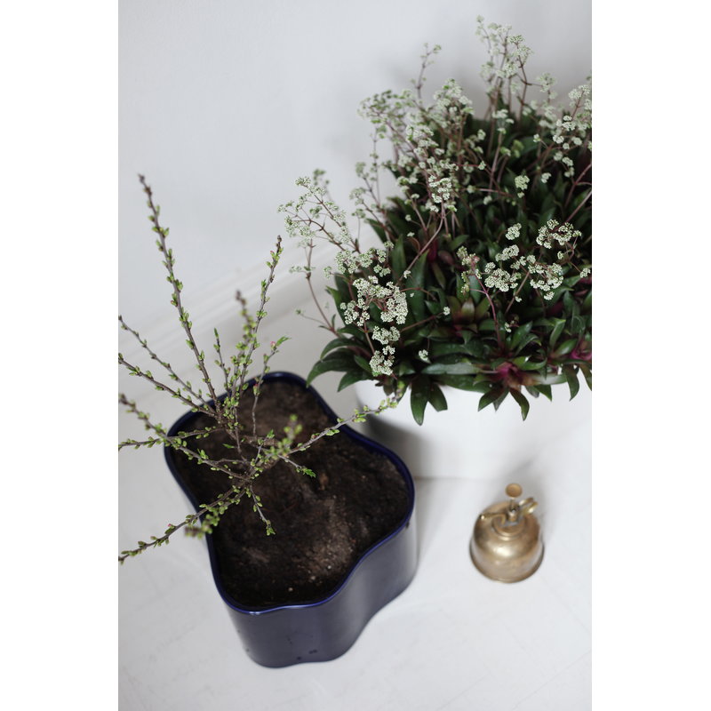 Artek|Indoor gardening, Planters & plant pots|Riihitie plant pot A, large, white gloss