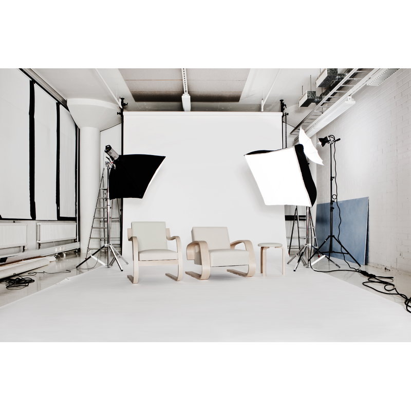 Artek|Armchairs & lounge chairs, Chairs|Aalto armchair 400 "Tank", off-white