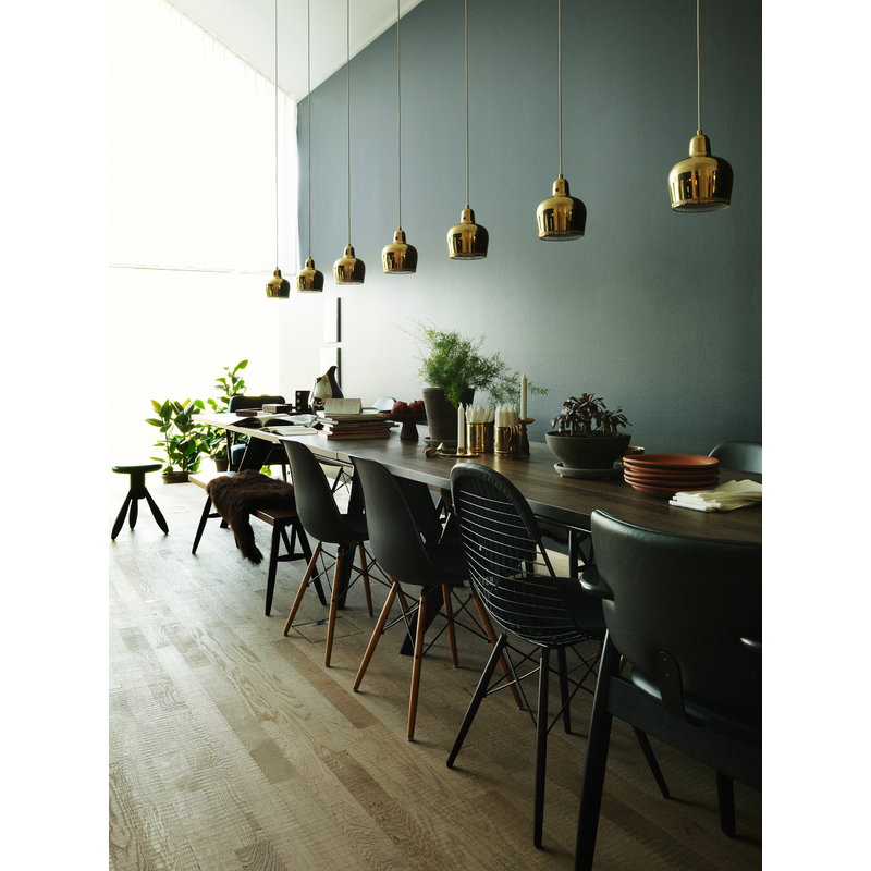 Artek|Ceiling lamps, Pendant lamps|Aalto pendant A330S "Golden Bell", brass