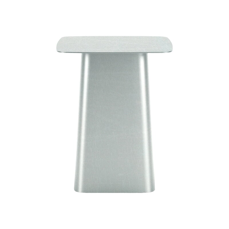 Vitra Metal Side Table, S, galvanized, outdoor | One52 Furniture