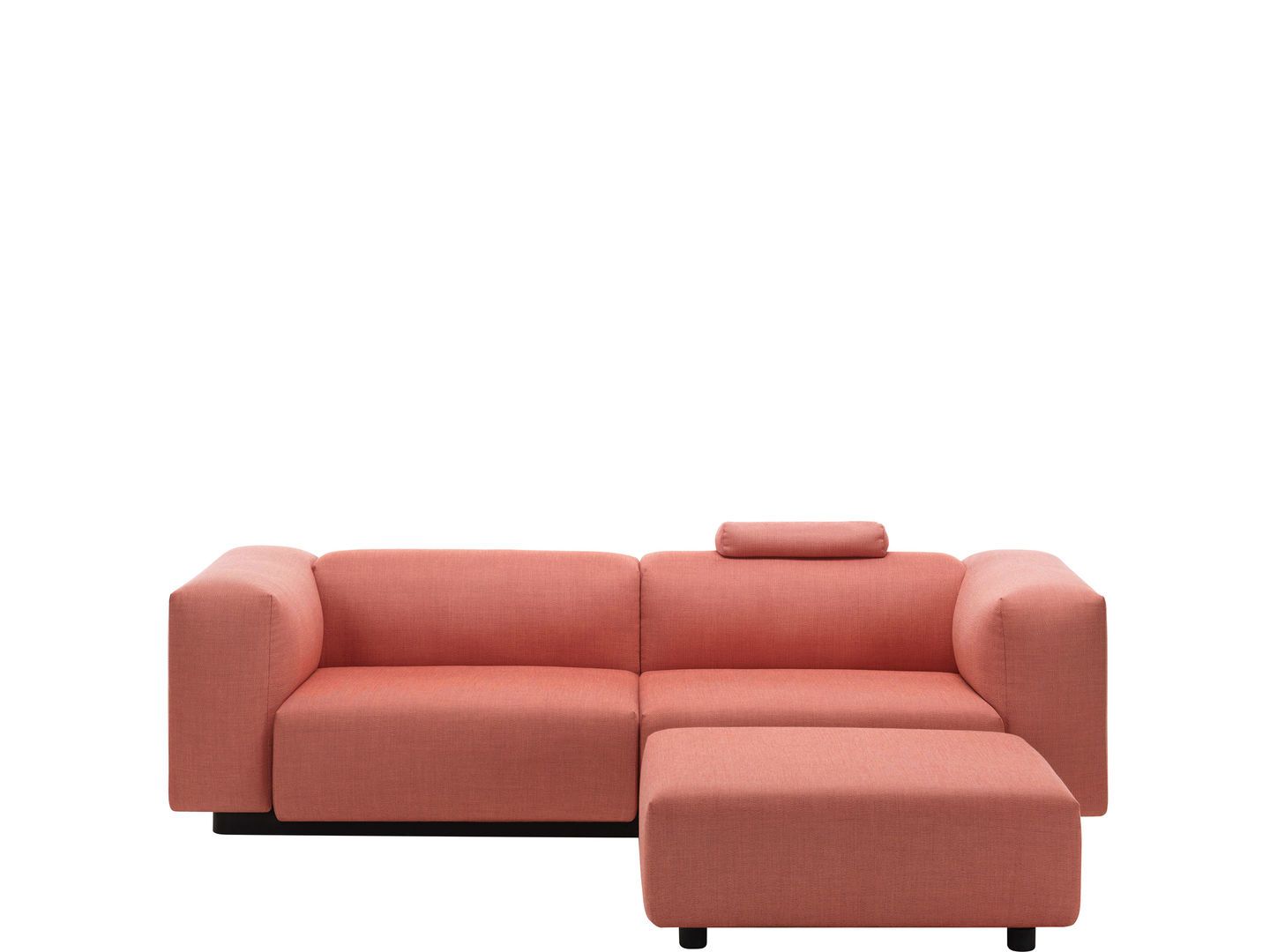 Vitra Soft Modular Sofa Two-seater and Ottoman from One52 Furniture