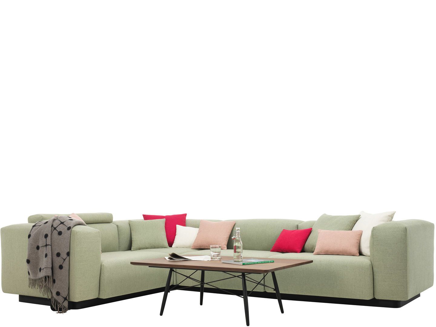 Vitra Soft Modular Sofa Three-seater, corner element from One52 Furniture website