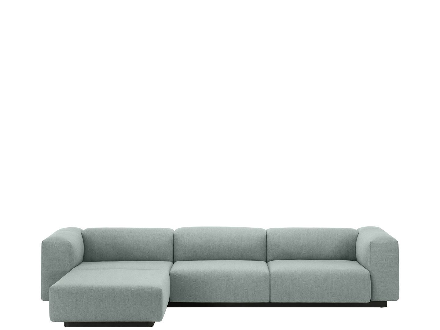 Vitra Soft Modular Sofa Three-seater, Chaise Longue from One52 Furniture