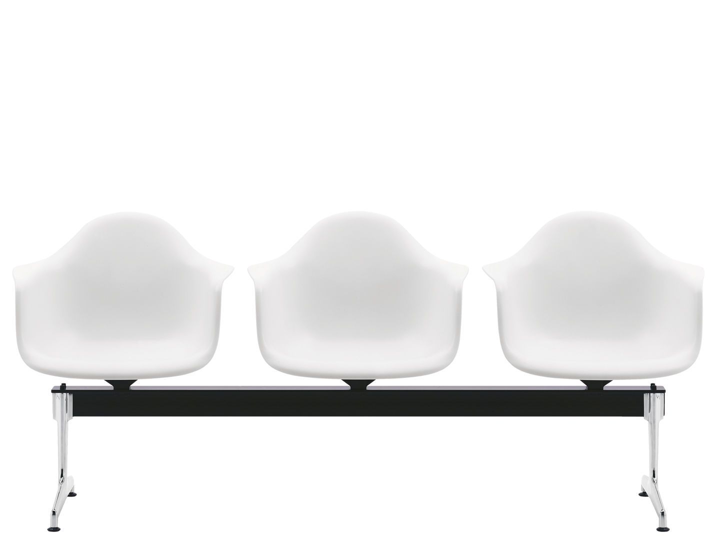 Eames Plastic Armchair beam seating | One52 Furniture 
