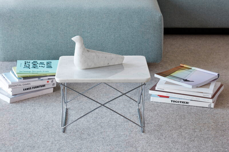 Vitra Eames LTR Occasional table, marble - chrome | One52 Furniture